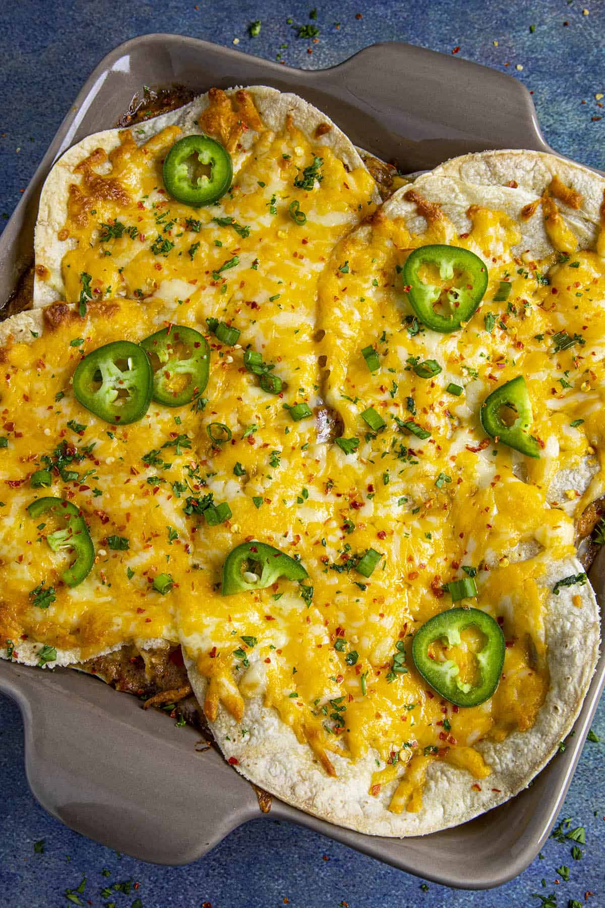 King Ranch Casserole served hot.