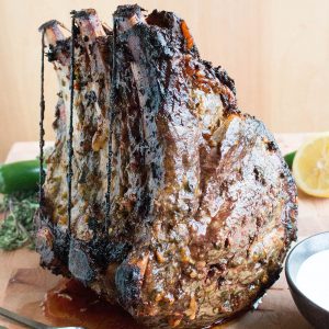 Oven Roasted, Spice Rubbed Prime Rib Roast