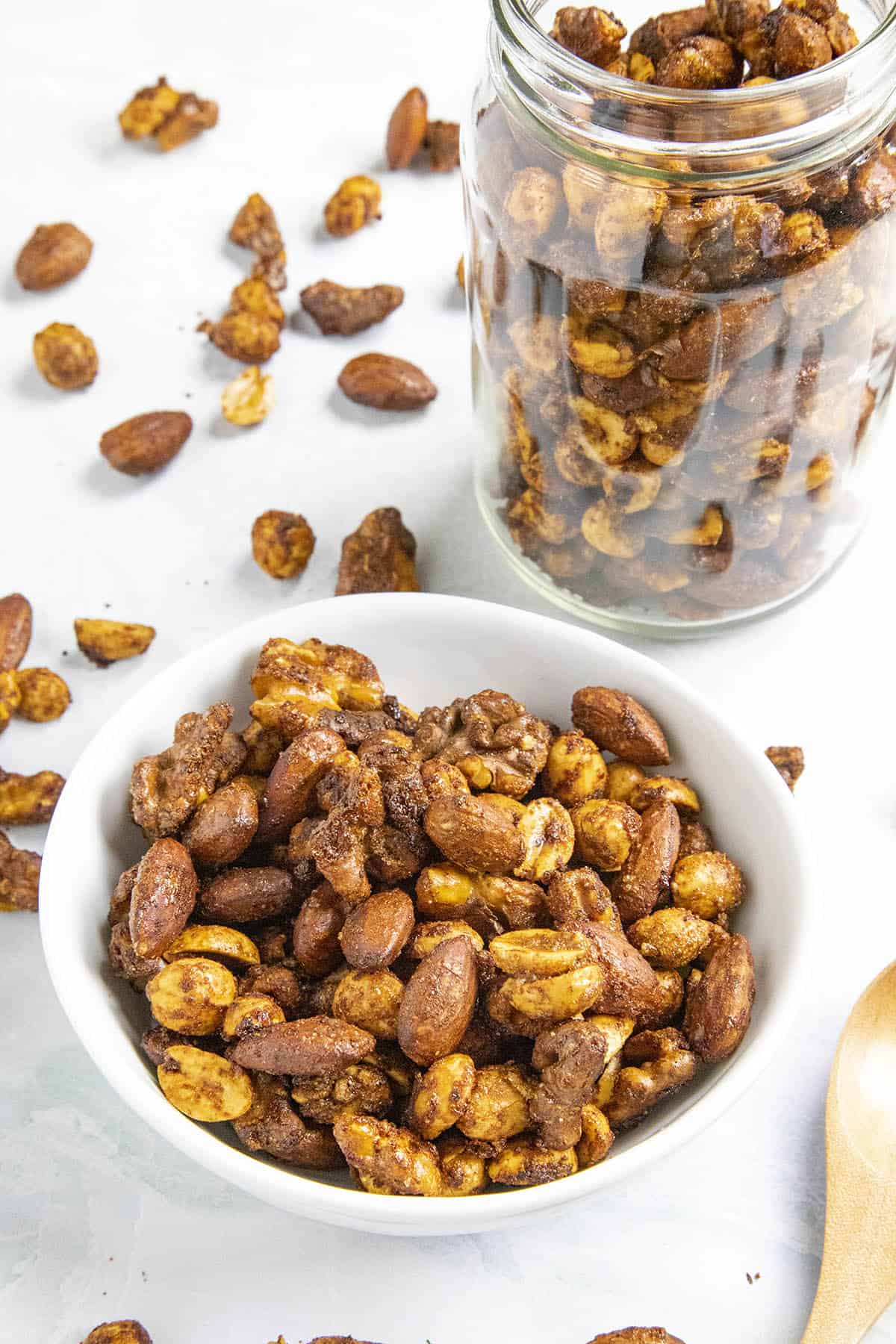 Spiced Nuts Recipe made at home
