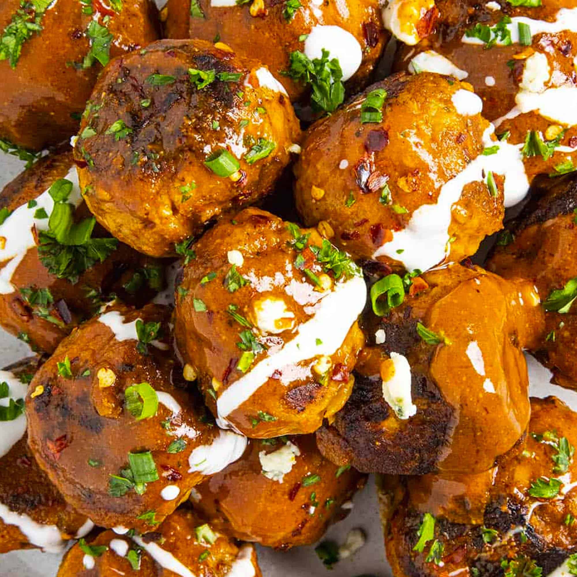 Buffalo Chicken Meatballs - Recipe