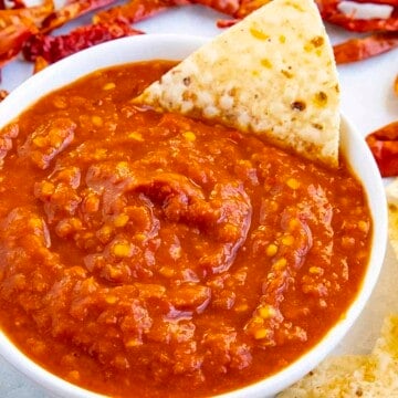 Chile de Arbol Salsa Recipe