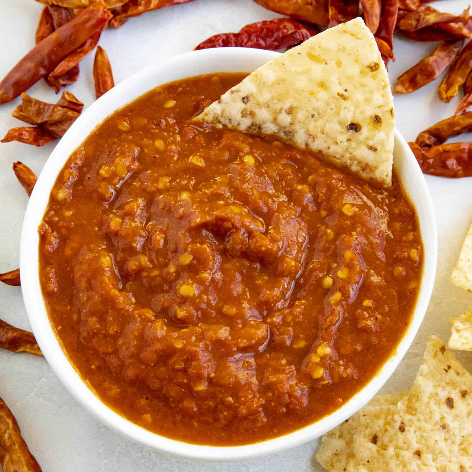 Chile de Arbol Salsa Chili Pepper Madness