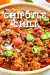 Chipotle Chili Recipe