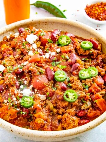 Turkey Chili Recipe - Chili Pepper Madness