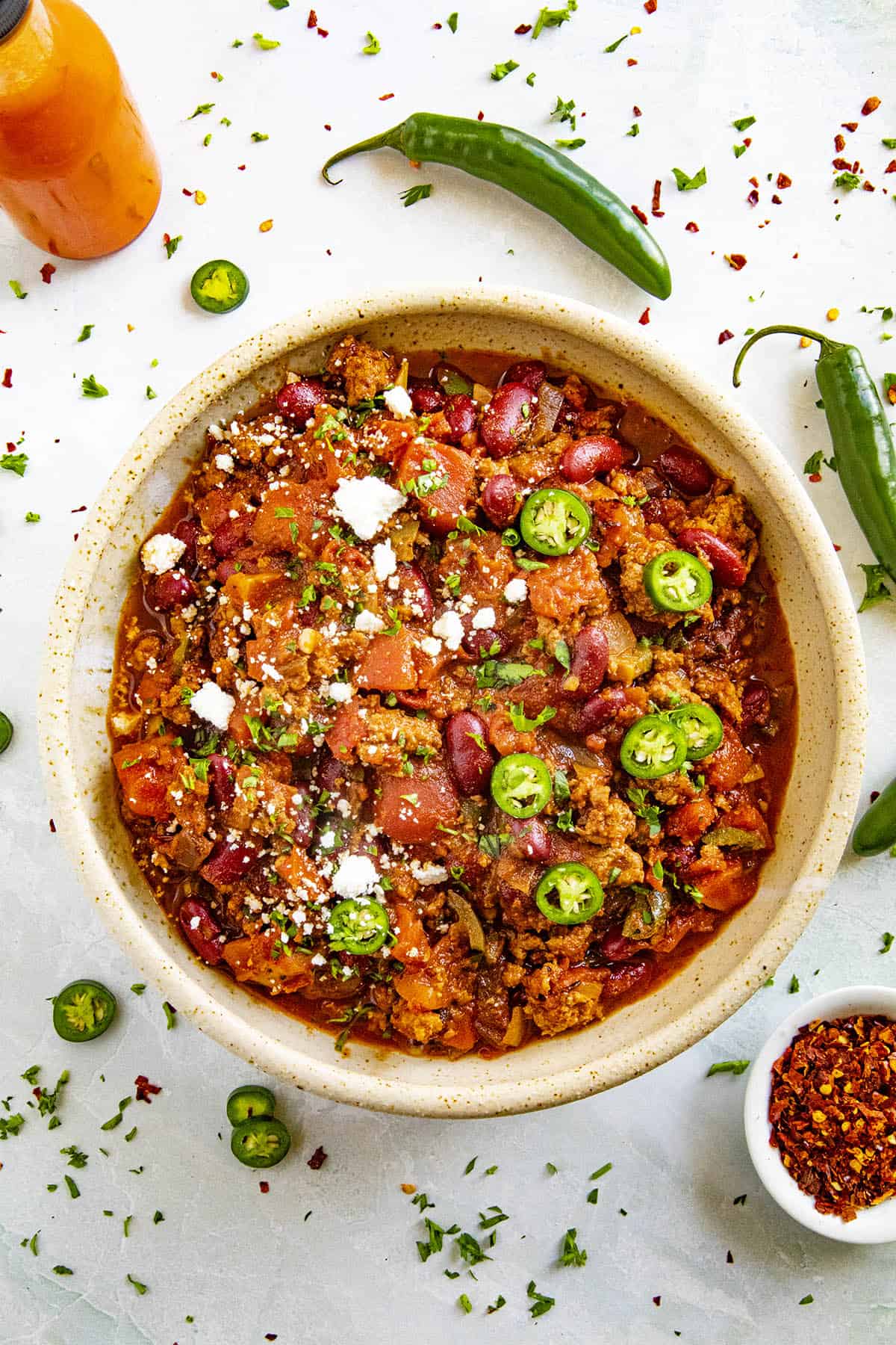 Chipotle Chili in a bowl