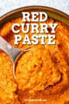 Red Curry Paste Recipe