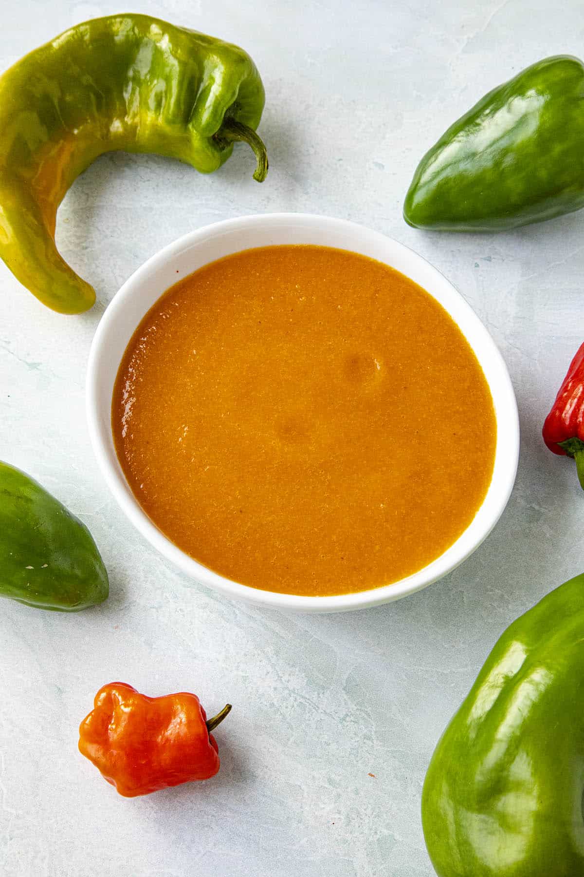 Aji Chili Sauce in a bowl