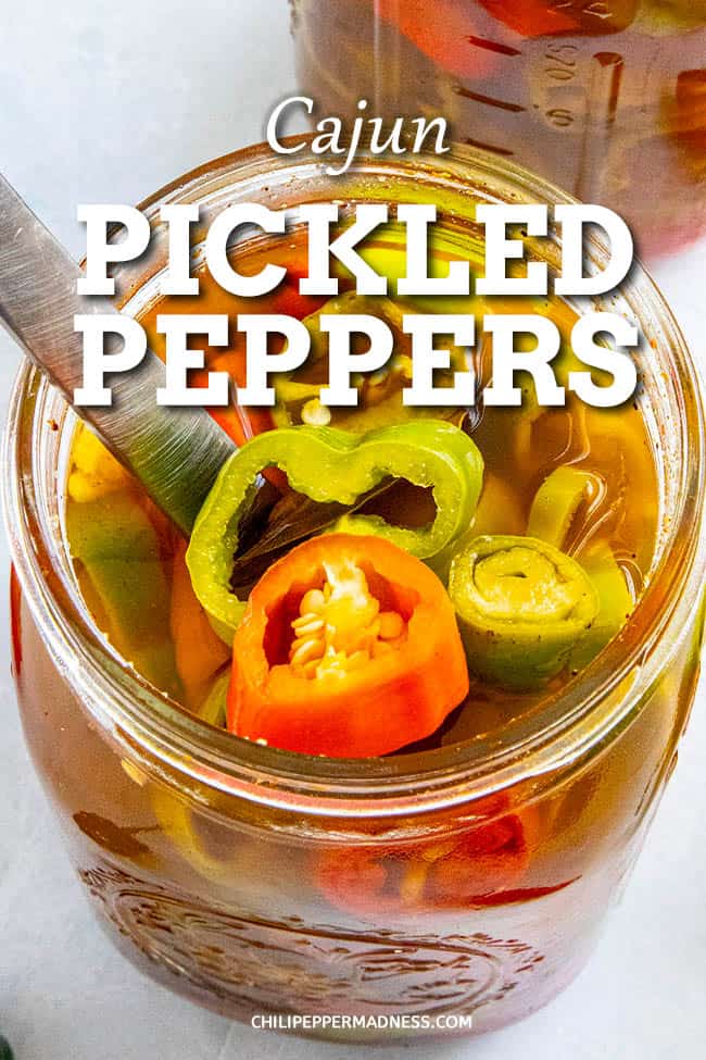 Cajun Pickled Peppers