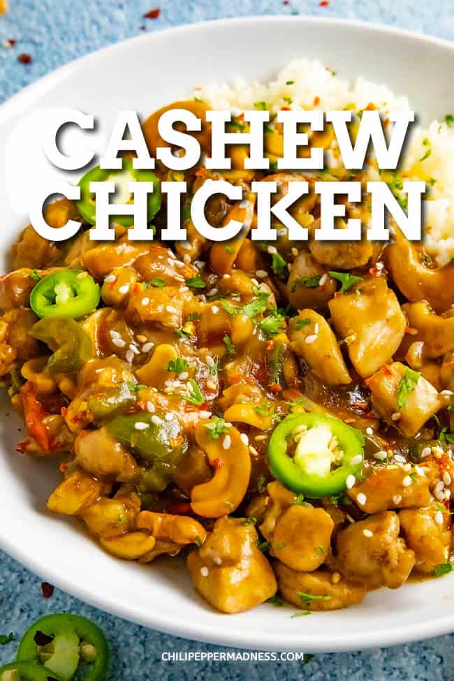 vegan cashew chicken