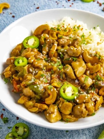 Cashew Chicken looking extremely delicious