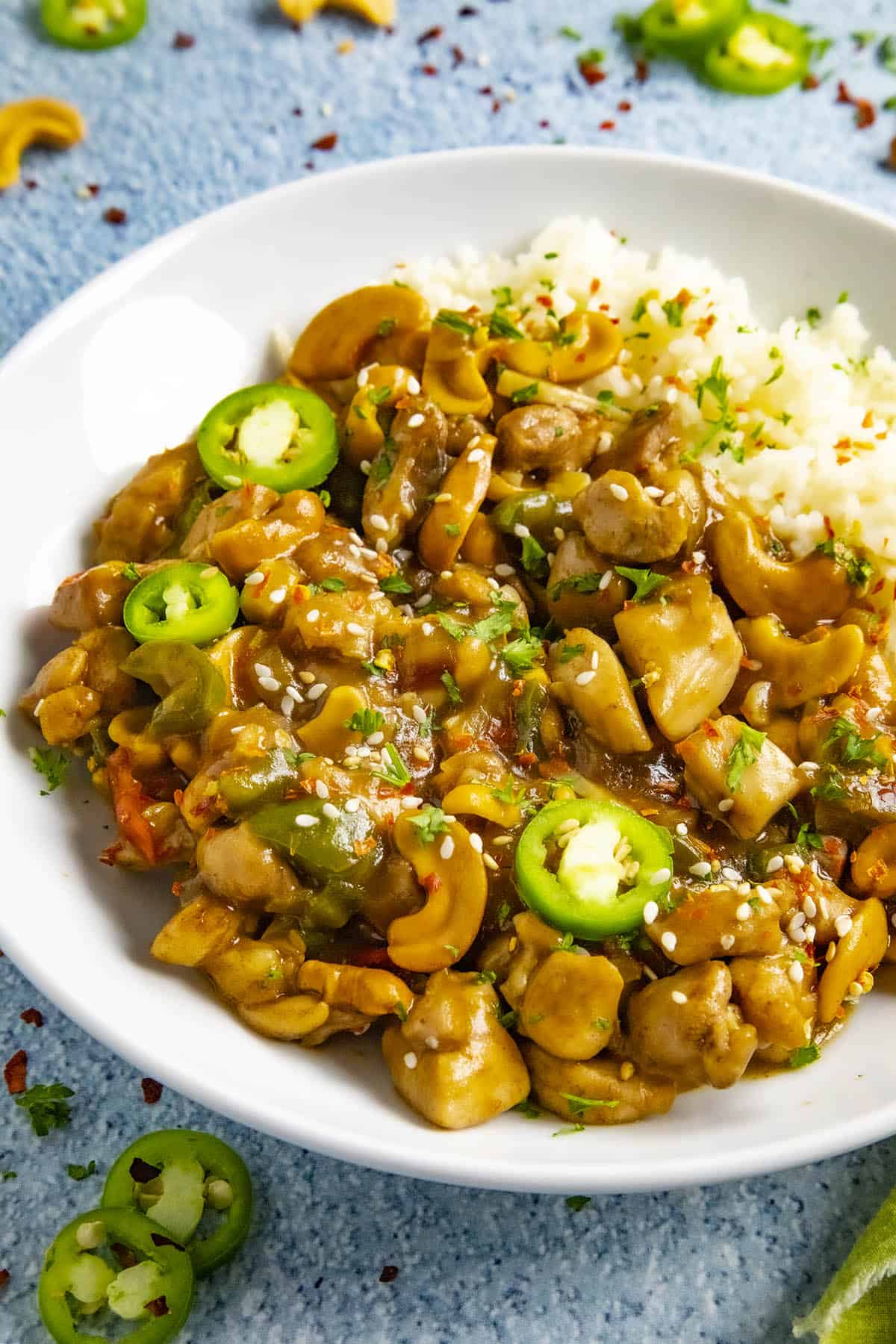 Cashew Chicken looking extremely delicious