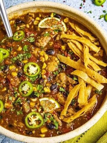 Chicken Tortilla Soup Recipe