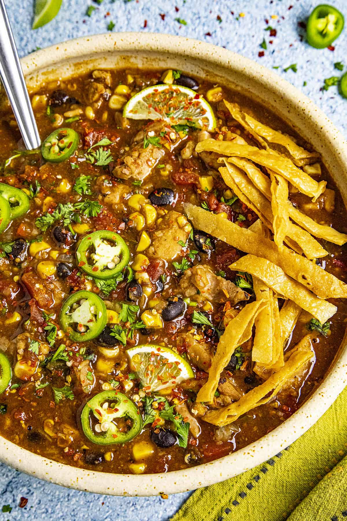 Easy Chicken Tortilla Soup