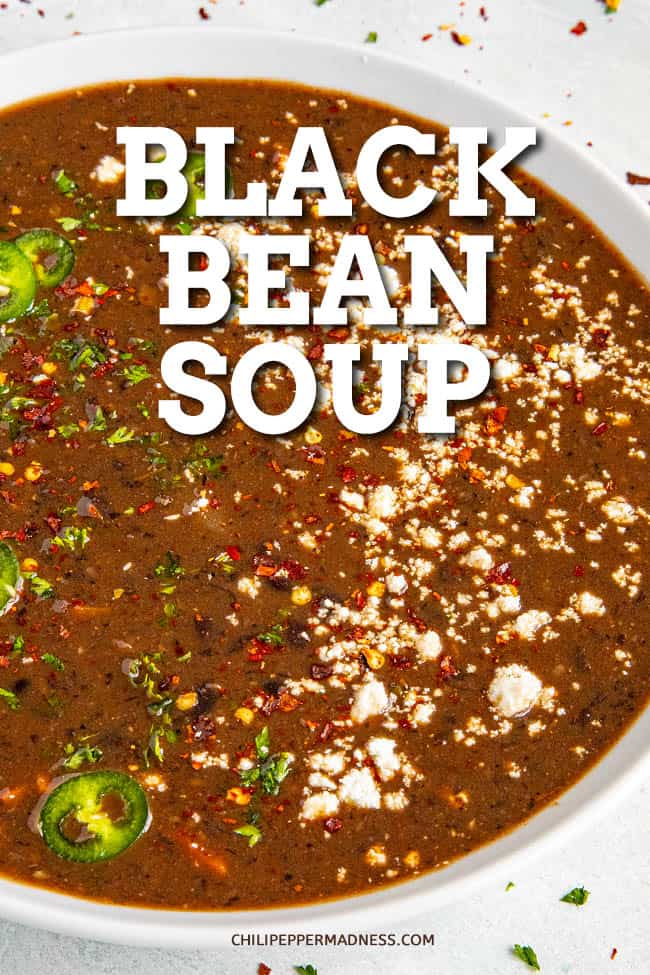 Spicy Black Bean Soup