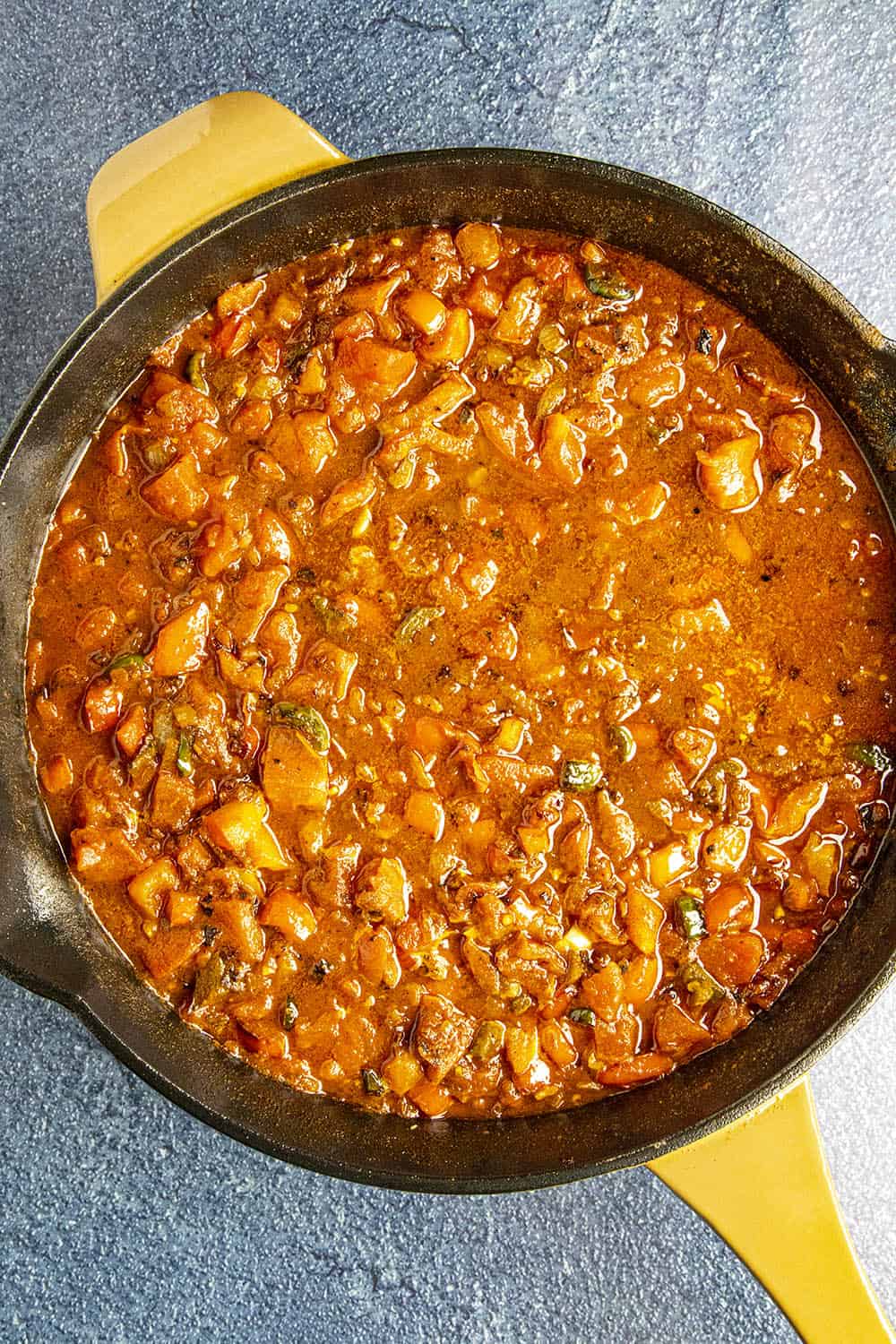 Chicken paprikash sauce, ready to simmer