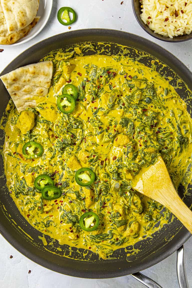 Chicken Saag Chili Pepper Madness