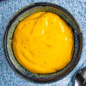 Sriracha Aioli served in a bowl