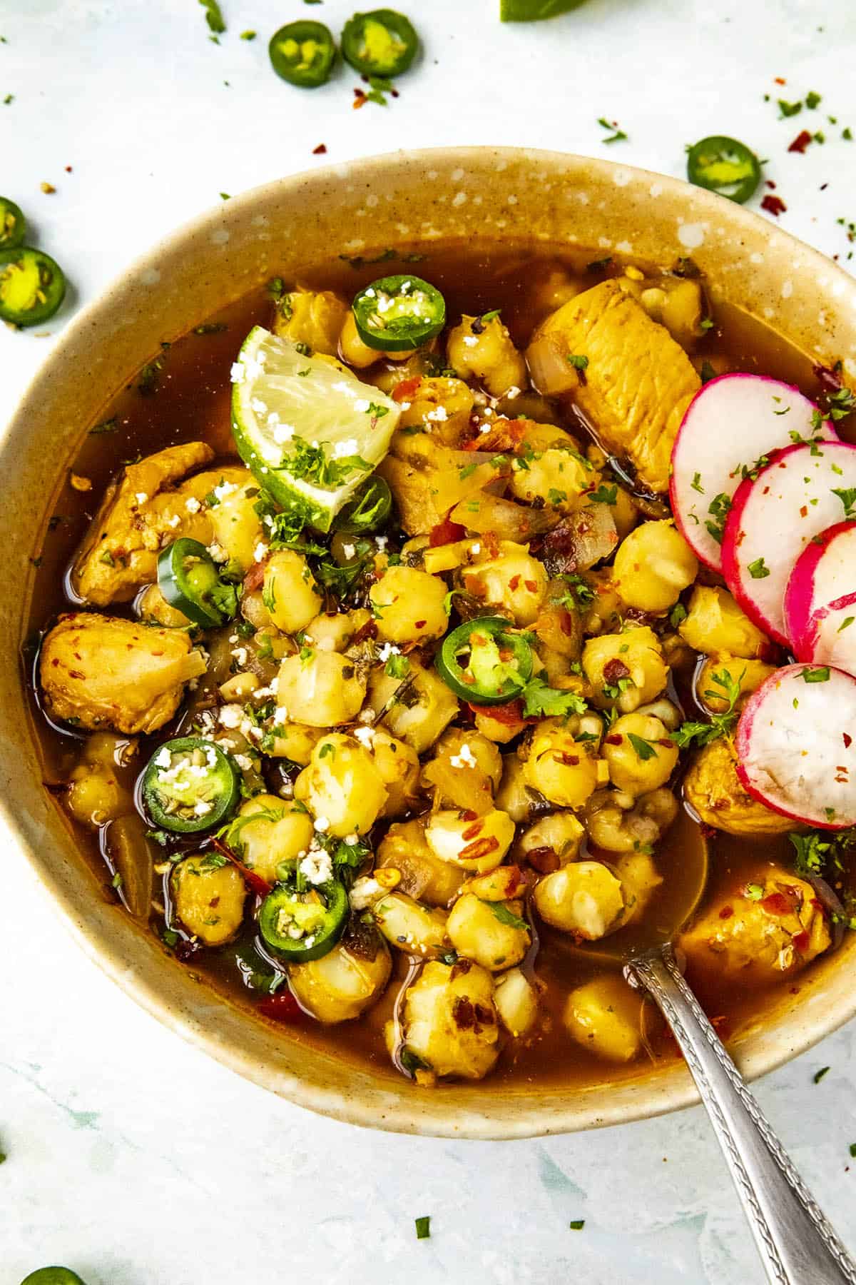 Classic Mexican Chicken Posole Recipe - Chili Pepper Madness