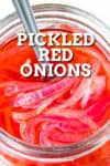 Pickled Red Onions Recipe