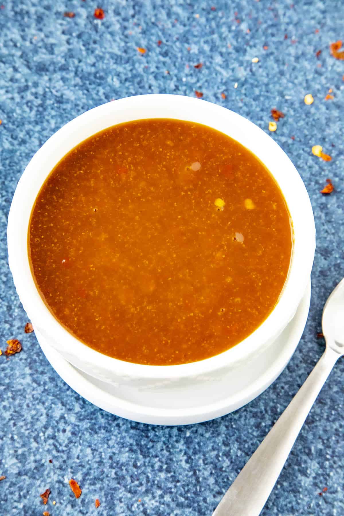 Szechuan Sauce in a bowl