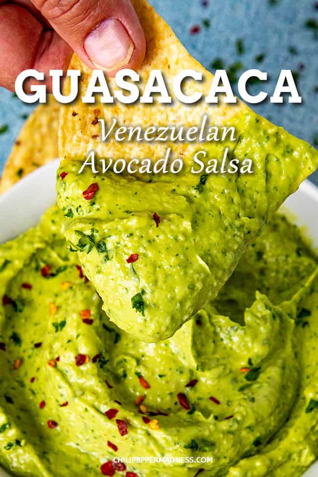 Creamy Guasacaca (Venezuelan Avocado Salsa)