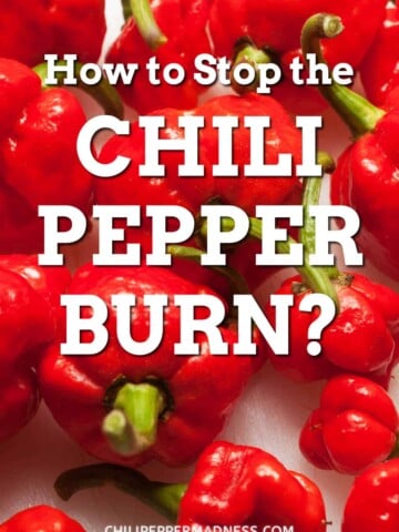 How to Stop the Chili Pepper Burn