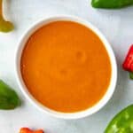 Easy Aji Chili Sauce looking extremely delicious