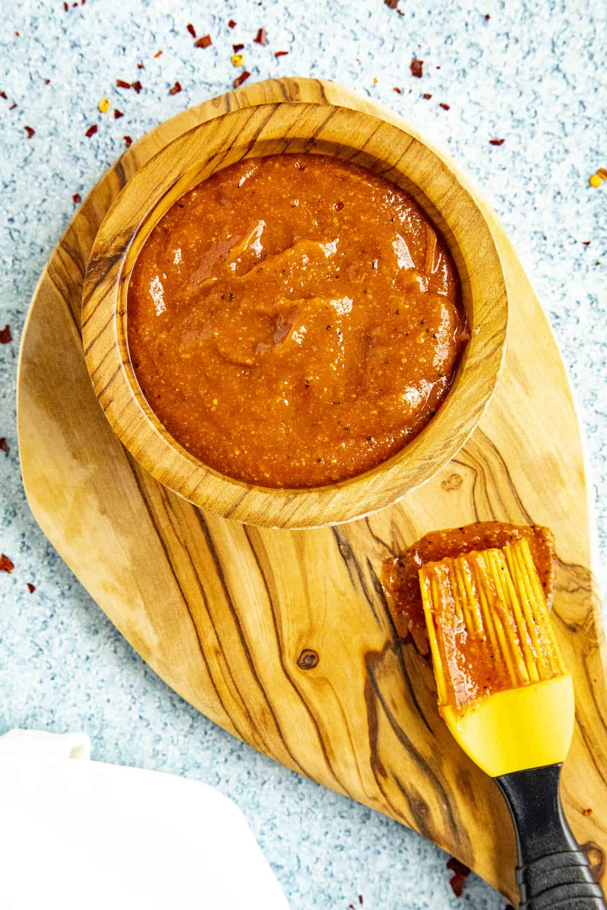 Easy Homemade BBQ Sauce in a bowl