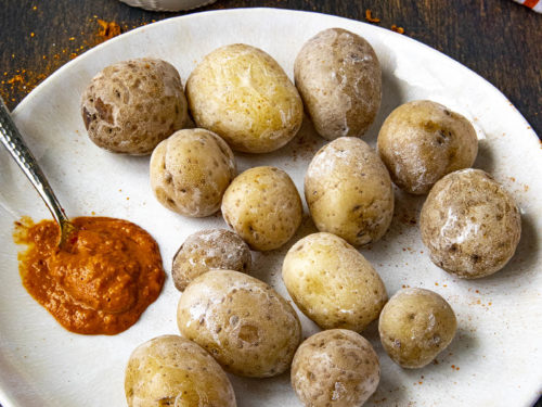 Papas Arrugadas Wrinkly Potatoes Chili Pepper Madness