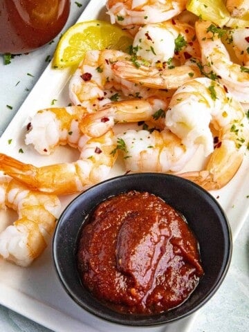 Chili Sauce served with shrimp