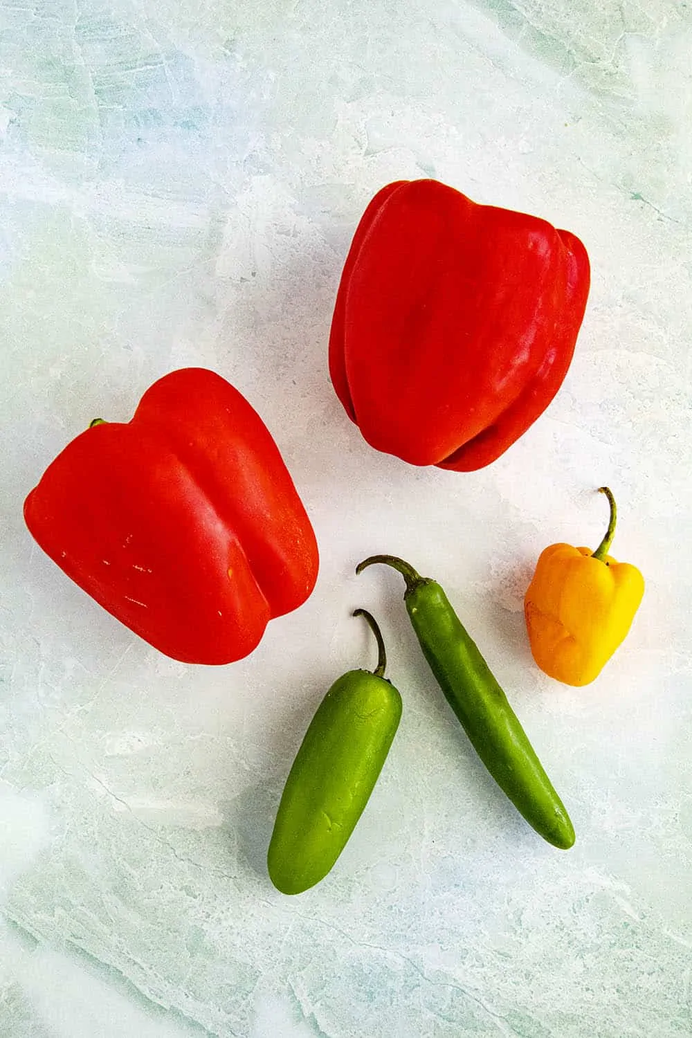 Chili Peppers for making Harissa Sauce