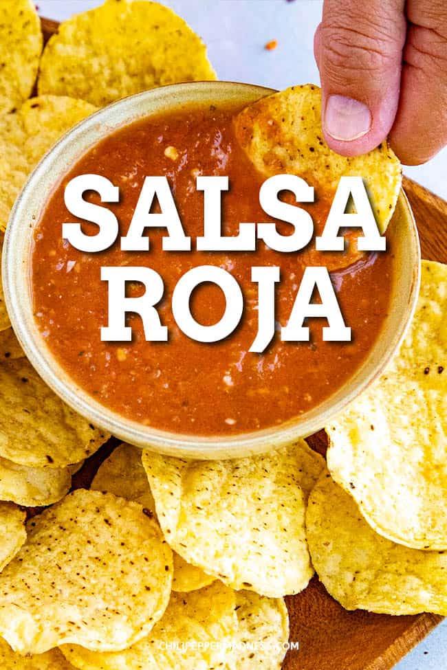 Salsa Roja Recipe - Mexican Red Table Sauce - Chili Pepper Madness