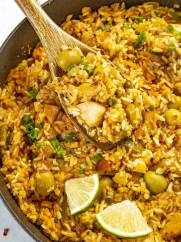 Puerto Rican Arroz con Pollo Recipe