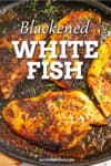 Blackened Fish Recipe
