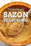 Homemade Sazon Seasoning Recipe