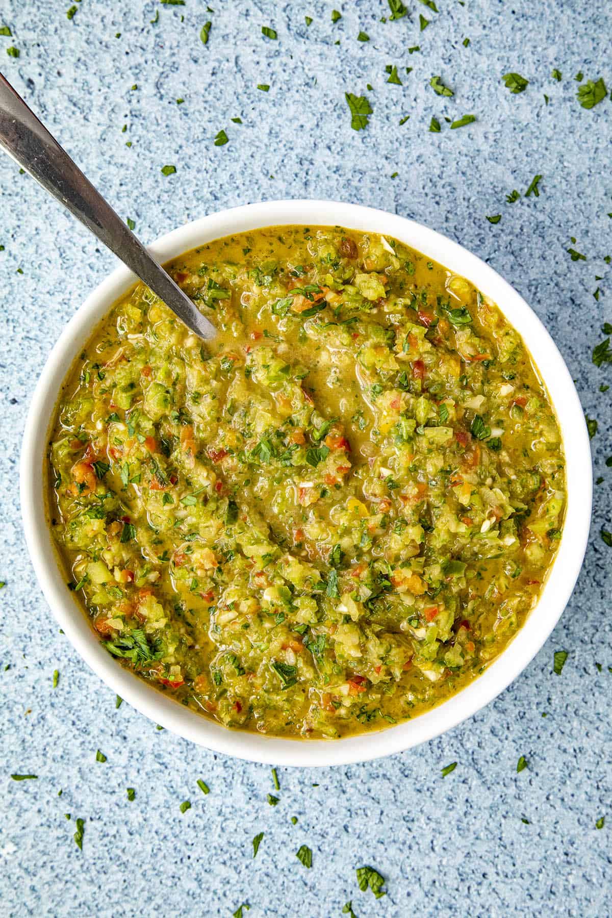 Sofrito in a bowl