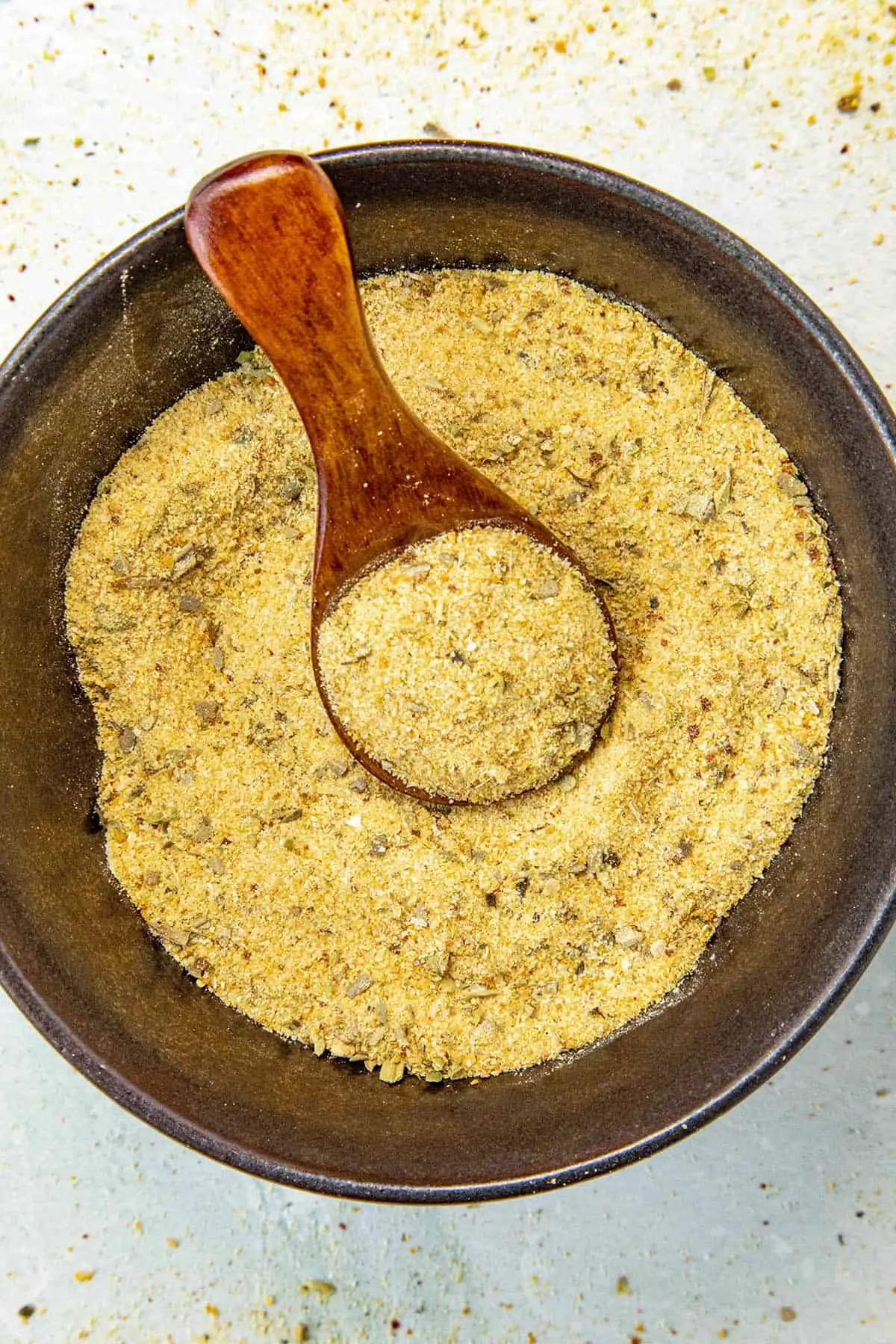 Adobo Seasoning completely mixed in a bowl.