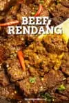 Beef Rendang Recipe