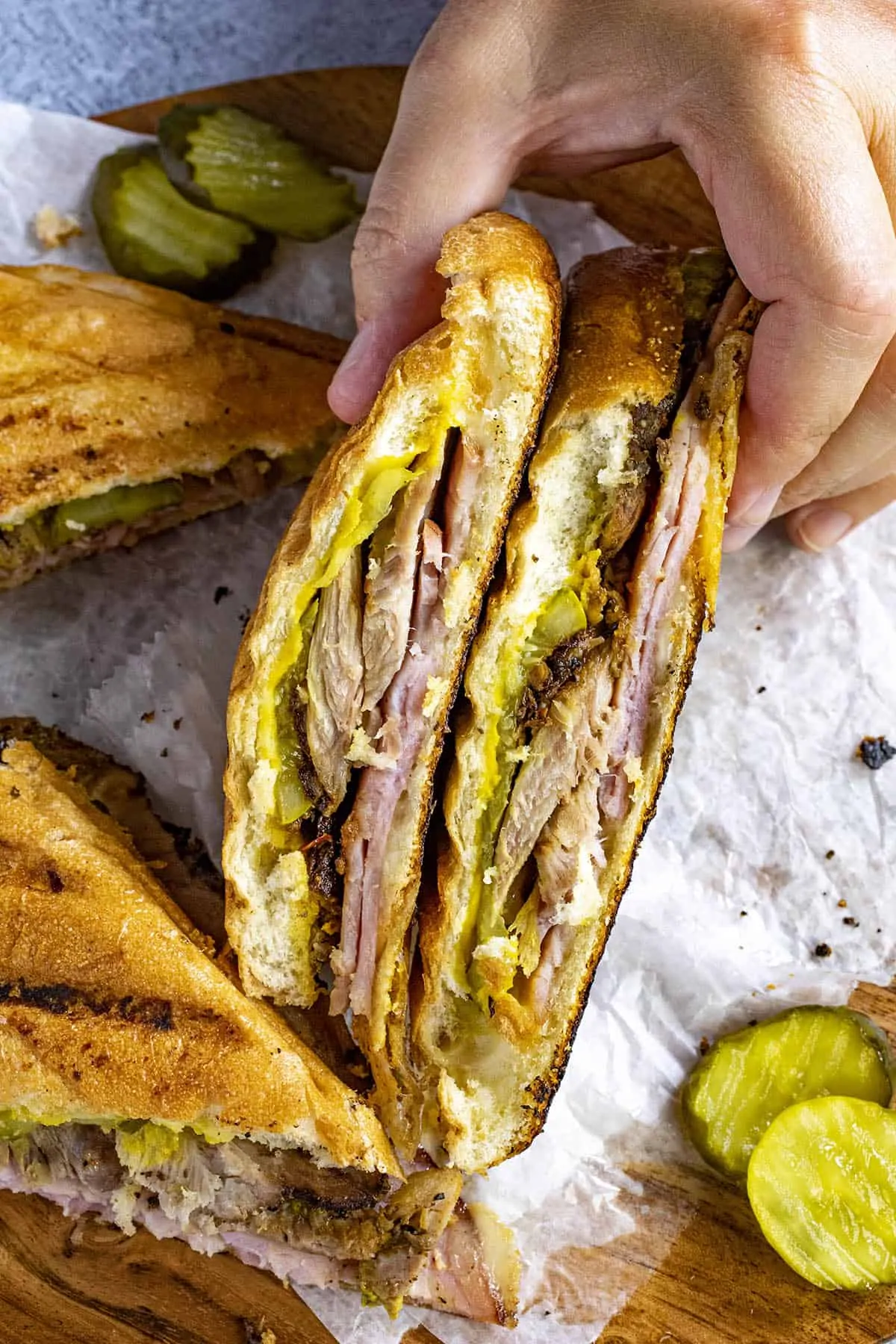 Cuban Sandwich ready to serve