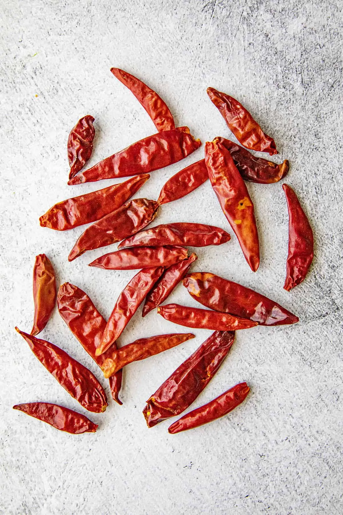 Japones Peppers (Chile Japones) looking stunning.