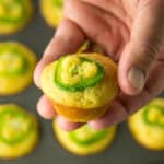 Cornbread Muffins Recipe with Jalapenos and Cream Cheese