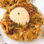 Crab Cakes with Cajun Cream Sauce