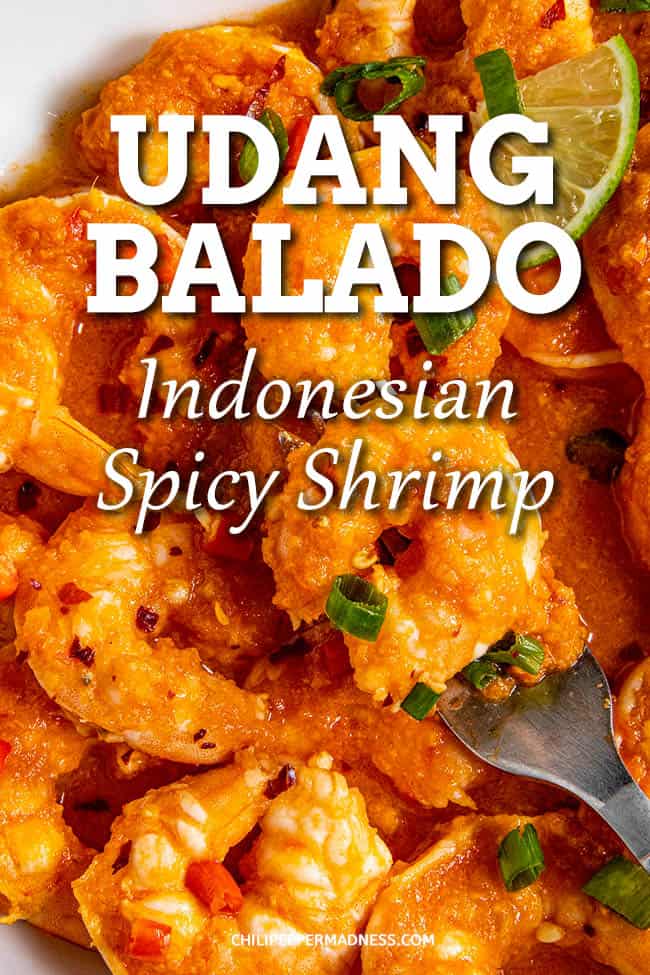 Udang Balado (Indonesian Spicy Shrimp)