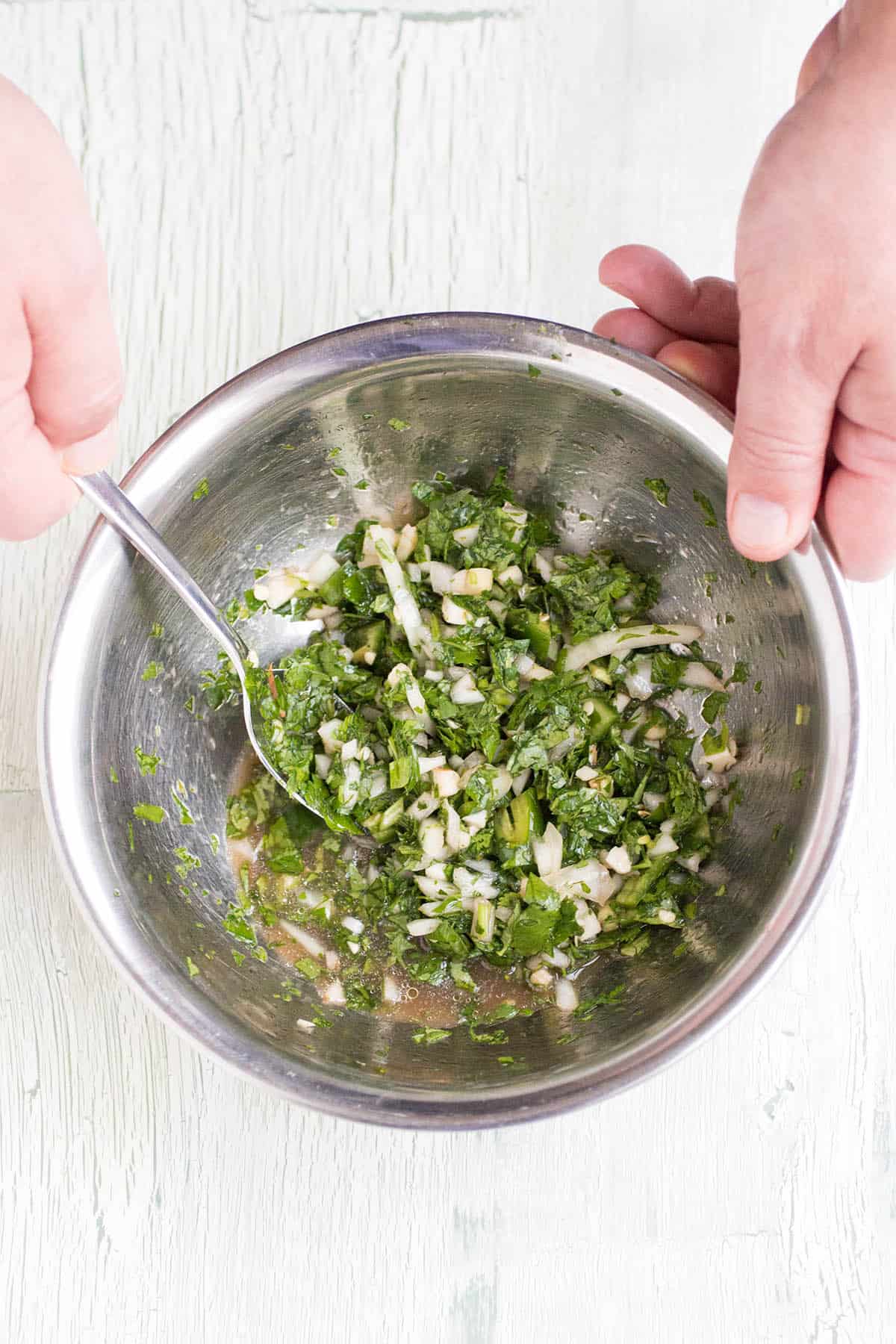 Easy Chimichurri Verde (Green Chimichurri Recipe)
