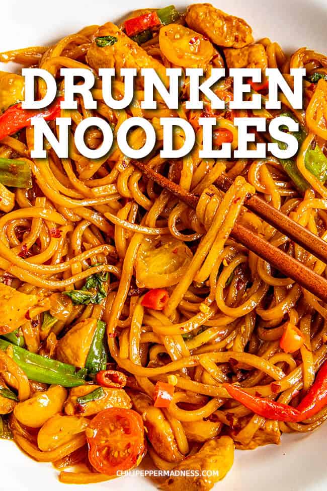Drunken Noodles Recipe (Pad Kee Mao)
