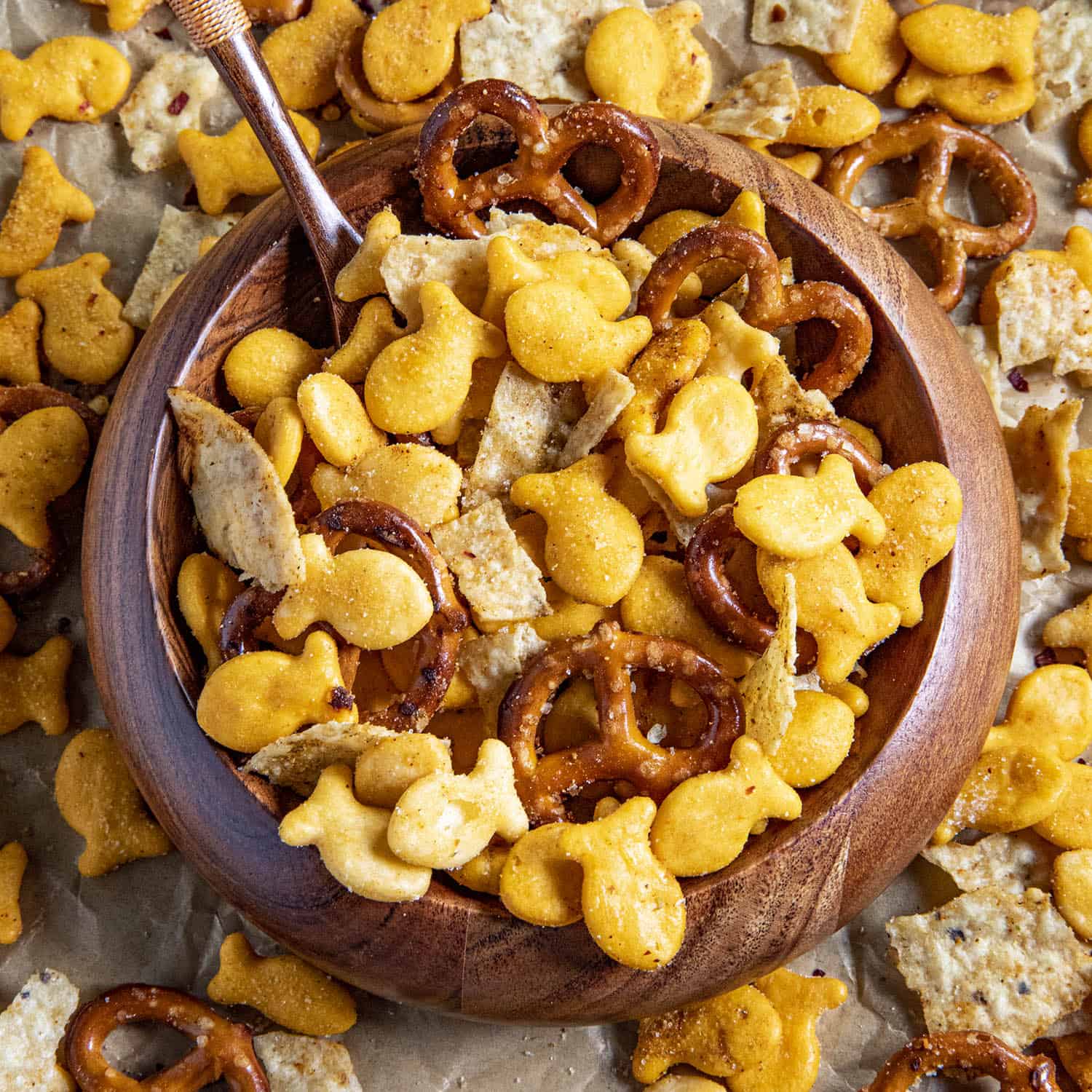 Homemade Spicy Snack Mix Recipe