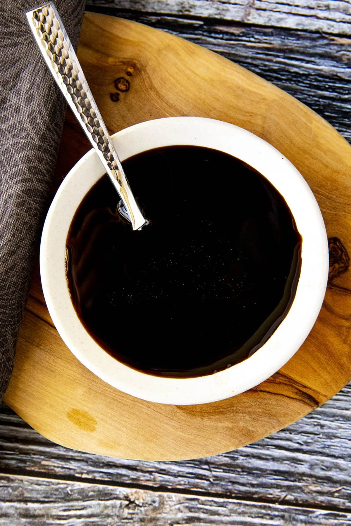 Kecap Manis (sweet soy sauce) in a bowl