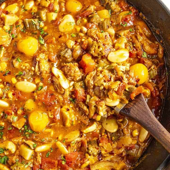 Brunswick Stew served and ready