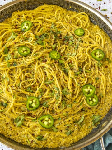 Spaghetti Verde Recipe (Espagueti Verde, aka Green Spaghetti)