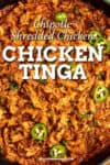 Chicken Tinga Recipe (Spicy Chipotle Shredded Chicken)
